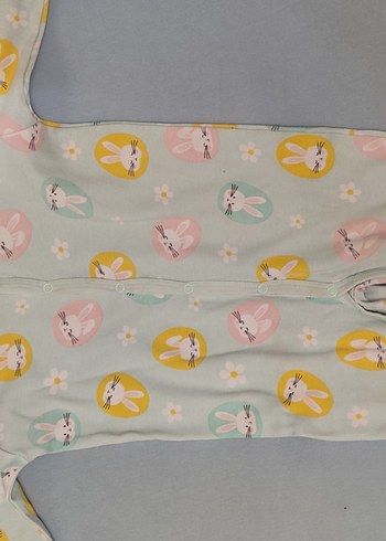 Uzun Kollu Mont Yeşili Bebek Body Seti - Görsel 3