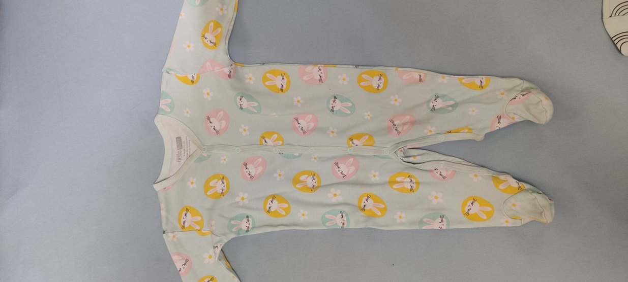 Uzun Kollu Mont Yeşili Bebek Body Seti - Görsel 3