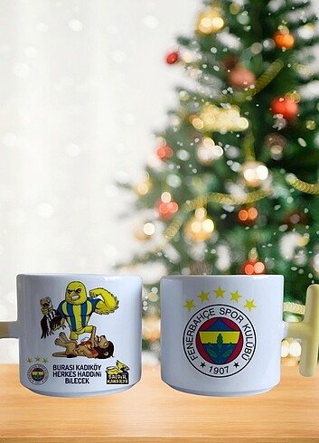 Fenerbahçe burası Kadıköy buradan çıkış yok latte fincanı 
