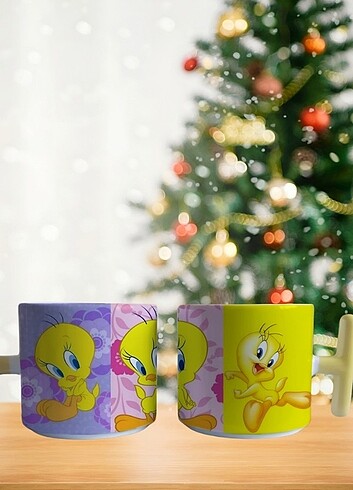 Tweety porselen nescafe fincanı