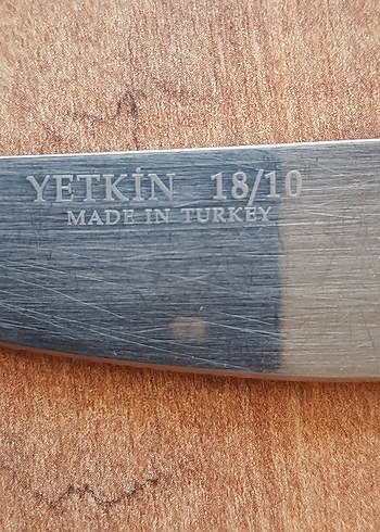 Bej ve Gri Desenli 6 Parça Bıçak Seti - Görsel 6