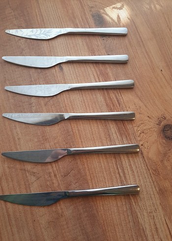6 Parça Paslanmaz Çelik Bıçak Seti - Görsel 5