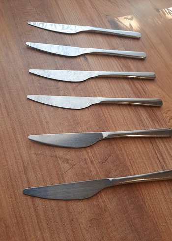 6 Parça Paslanmaz Çelik Bıçak Seti - Görsel 4