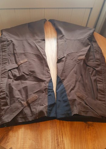 Kahverengi Deri Erkek Kayak Pantolonu - Görsel 11