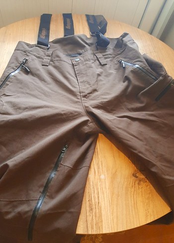 Kahverengi Deri Erkek Kayak Pantolonu - Görsel 4