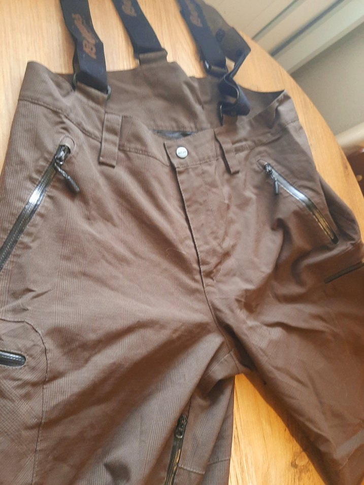 Kahverengi Deri Erkek Kayak Pantolonu - Görsel 2