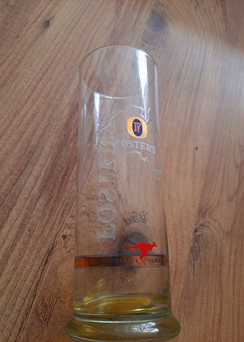 Foster's Renkli Altlıklı Bira bardağı - Görsel 2