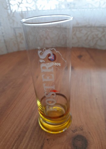 Foster's Renkli Altlıklı Bira bardağı - Görsel 4