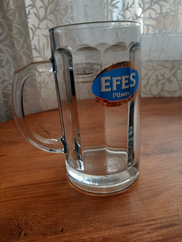 EFES Pilsen Mavi Cam Bira Bardağı - Görsel 2