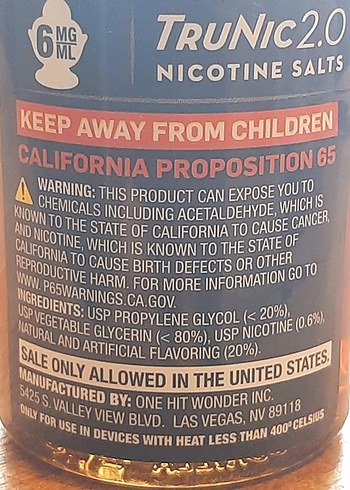 OneHit Wonder nikotin tuzu - Görsel 5