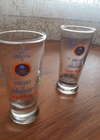 Bej Parlak Ouzo Shot Bardağı - Görsel 3