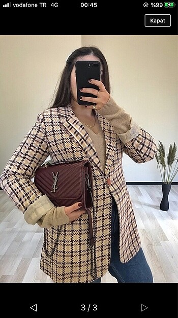 s Beden Blazer ceket