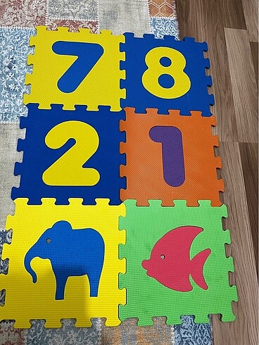 25 parça puzzle oyun matı