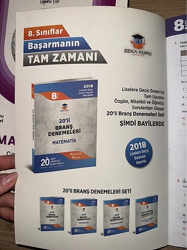 LGS matematik 20?li branş denemesi - Görsel 2