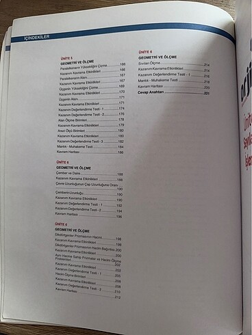 6. Sınıf orjin matematik etkinlikleri konu özetli soru bankası - Görsel 4