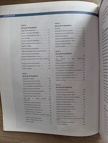 6. Sınıf orjin matematik etkinlikleri konu özetli soru bankası - Görsel 2