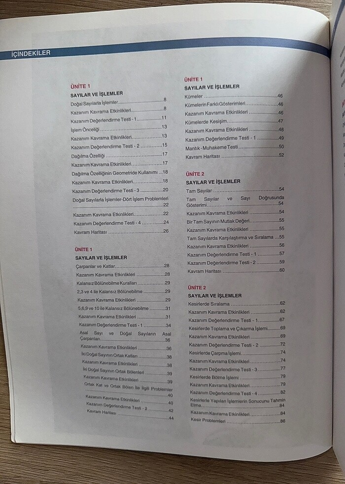 6. Sınıf orjin matematik etkinlikleri konu özetli soru bankası - Görsel 2
