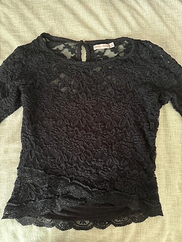 Bershka dantelli büstiyer bluz