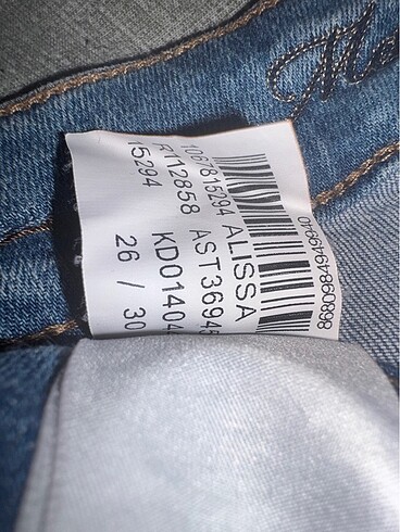 m Beden Orijinal mavi jeans kot pantolon