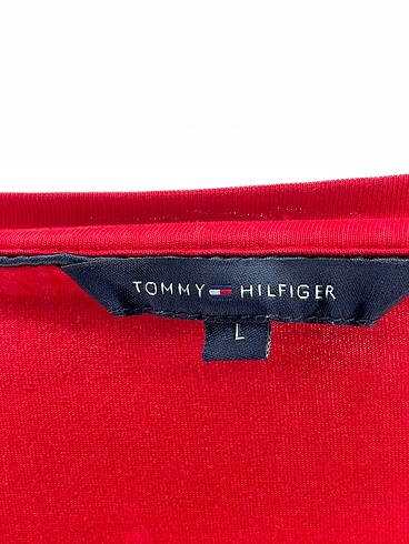 l Beden kırmızı Renk Tommy Hilfiger Bluz %70 İndirimli.