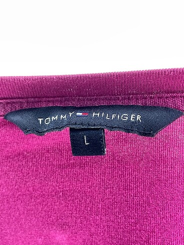 l Beden mor Renk Tommy Hilfiger Bluz %70 İndirimli.