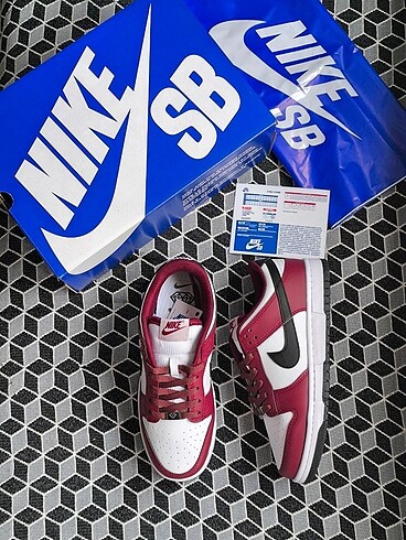 Nike NİKE DUNK LOW BORDO SİYAH