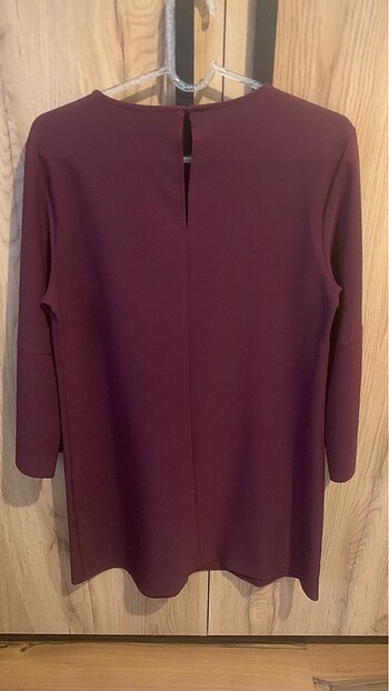 Bordo elbise