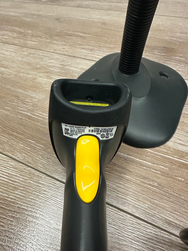 Symbol USB Gri Kablolu Barkod okuyucu - Görsel 3