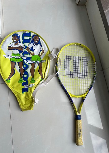 Wilson Serena-Venus özel seri Tenis Raketi ve Renkli Kılıf
