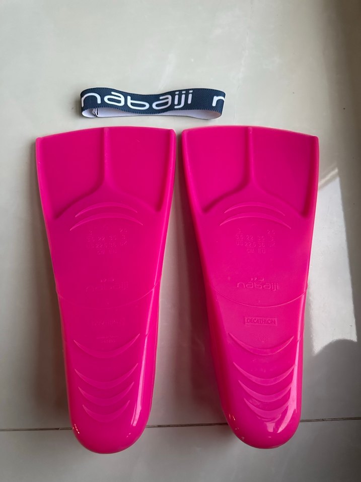 Decathlon Çocuklar için Pembe Yüzme Paleti - Görsel 4