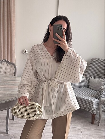 Çizgili kimono