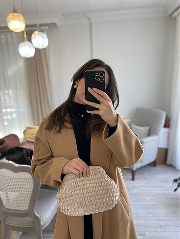 Beden Peluş örgü çanta