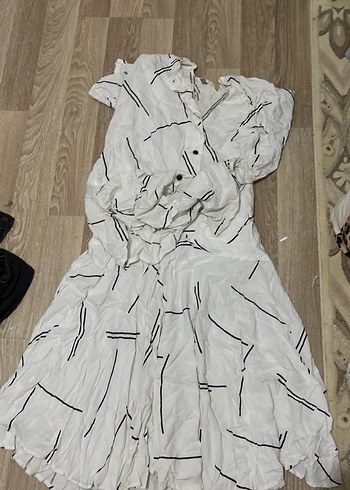 Bohem Beyaz Mini Keten Etek takım - Görsel 7