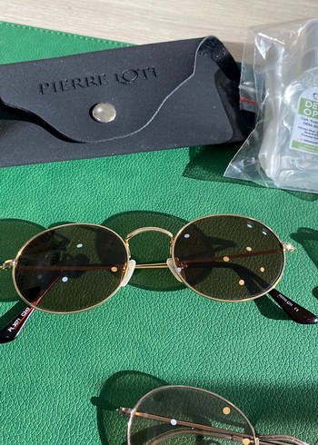 Şeffaf Yeşil Kadın Gözlükler - Görsel 4