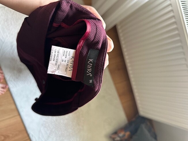 Kayra marka klasik bordo pantolon