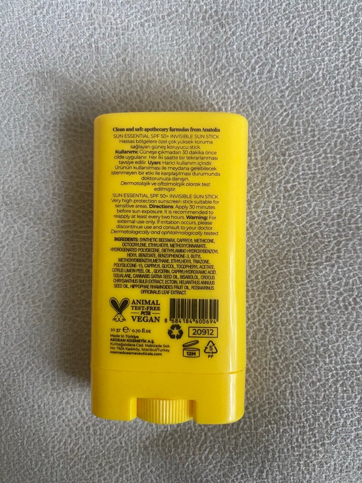 COSMED SPF 50+ Görünmez Güneş Stick - Görsel 4