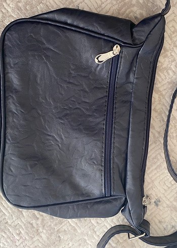 DERIMA Siyah Omuz Çantası - Görsel 2