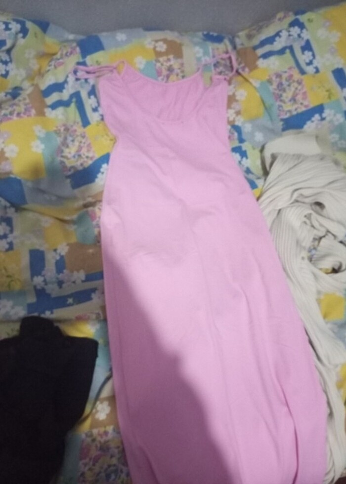 pembe elbise  - Görsel 2