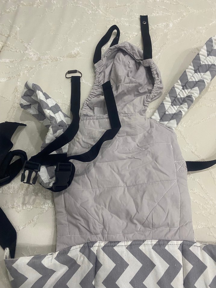 Gri Desenli Bebek Taşıyıcı - Görsel 4