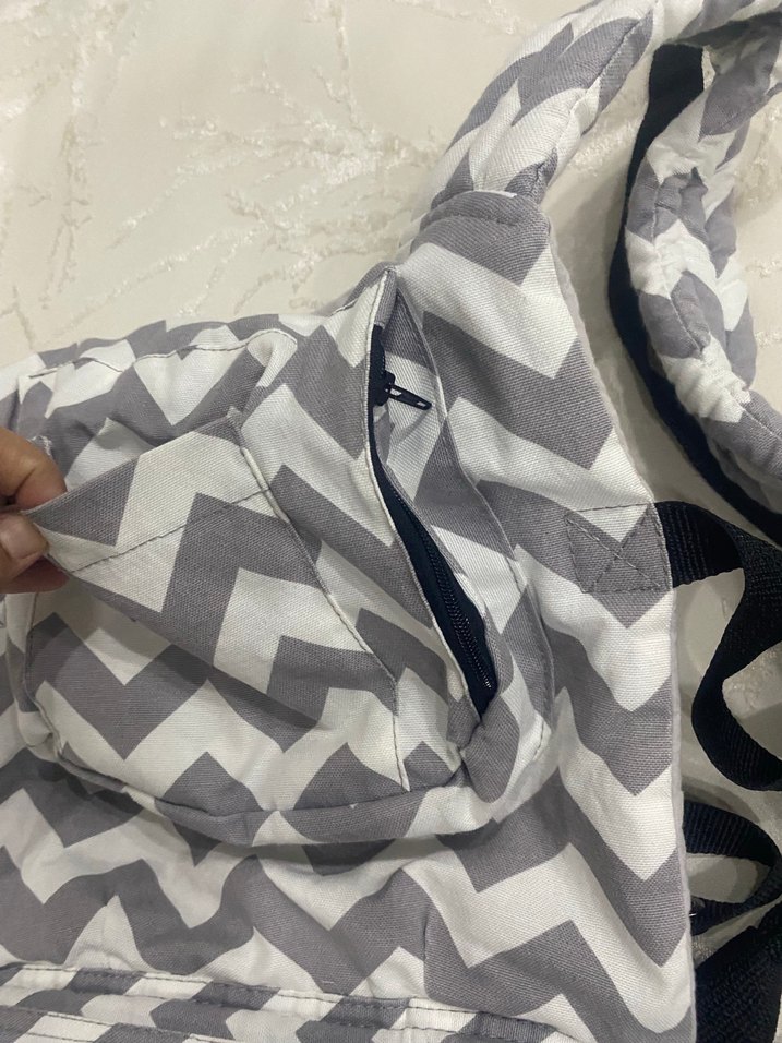 Gri Desenli Bebek Taşıyıcı - Görsel 5