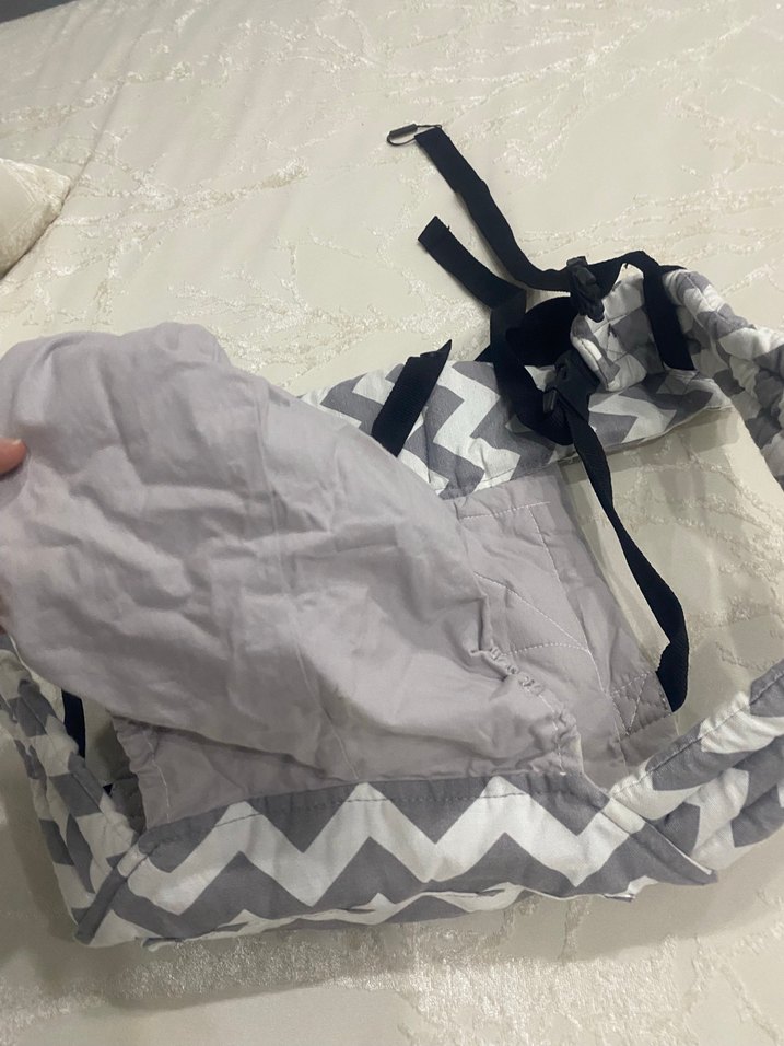 Gri Desenli Bebek Taşıyıcı - Görsel 3