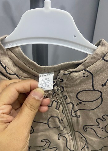 Kahverengi Desenli Bebek Tulumu - Görsel 2