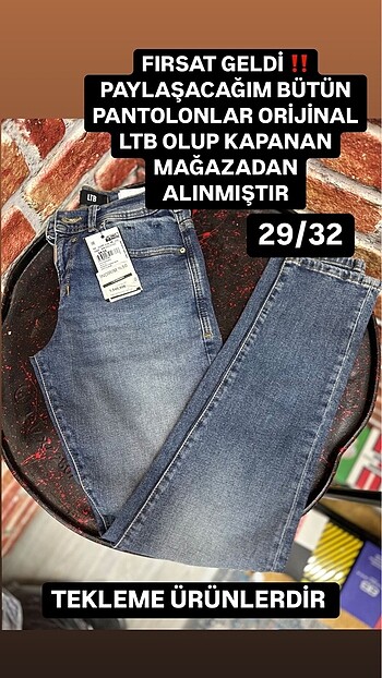 ORİJİNAL LTB PANTOLON