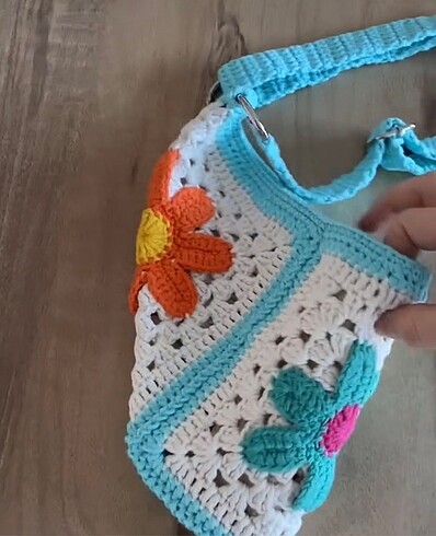 Diğer Yazlık çapraz örgü çanta