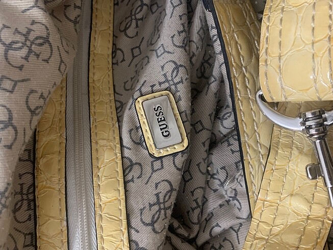  Beden camel Renk guess vintage canta