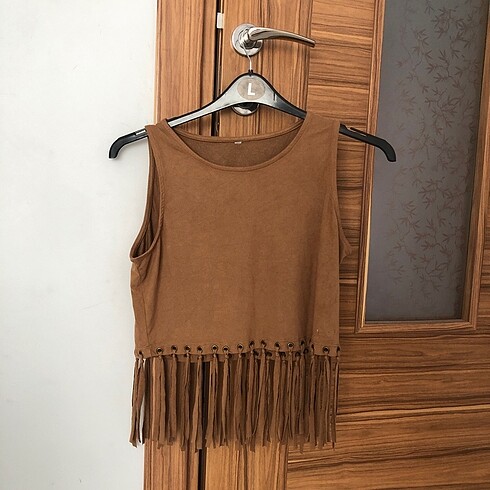 kadın bohem crop