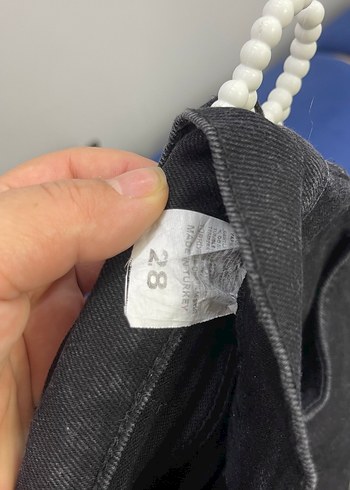 Siyah Regular Fit Kadın Denim Pantolon - Görsel 3