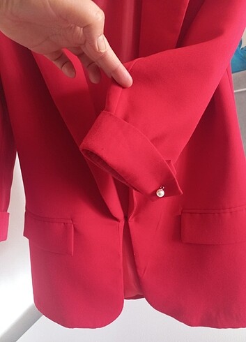 Diğer Blazer ceket kırmızı