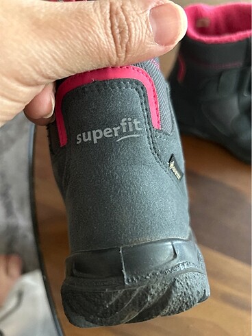 26 Beden gri Renk Superfit kız çocuk kar botu