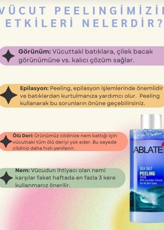 ABLATE VÜCUT PEELİNG - Görsel 2